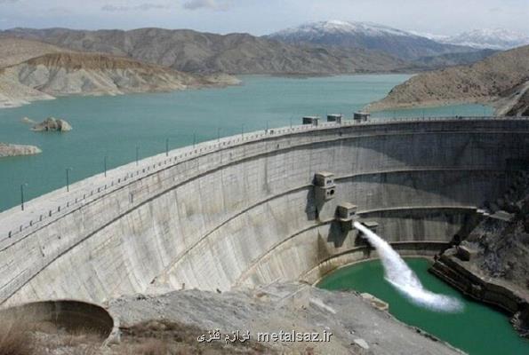 بررسی تاثیر بارندگی های تهران روی مخازن سدها
